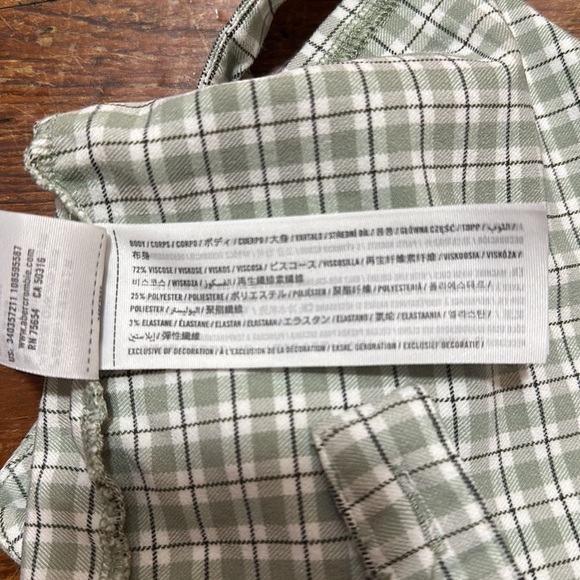 Hollister Plaid Tank Top #361N - Picture 3 of 4